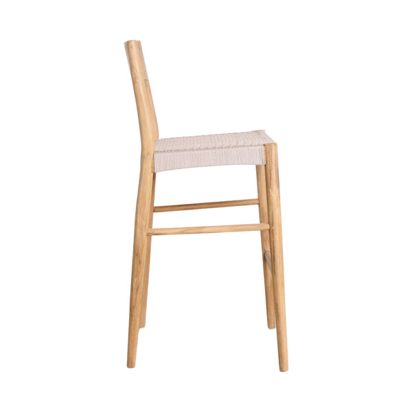 Freya outdoor barstoel naturel