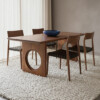 TAMW00090_31 Bullnose dining table Chamfered Loop