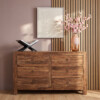 CLFA00003_44 Farmwood wooden chest of drawers