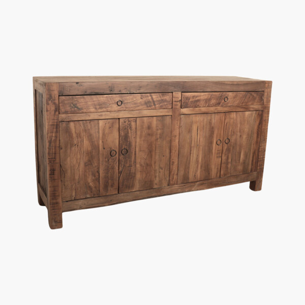 Farmwood wooden sideboard - 160x42x85 cm