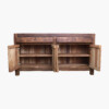 Farmwood wooden sideboard - 160x42x85 cm