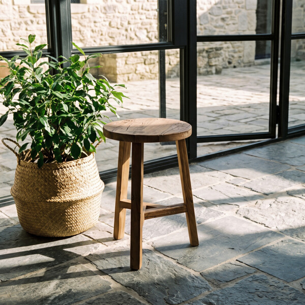 Farmwood kruk / bijzettafel