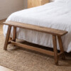 STFA00012_42 Farmwood houten bankje van FSC-gecertificeerd gerecycled hout 115 x 20 x 50 cm