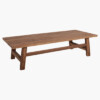 TAFA00004_1 Farmwood rechthoekige houten salontafel 140 cm