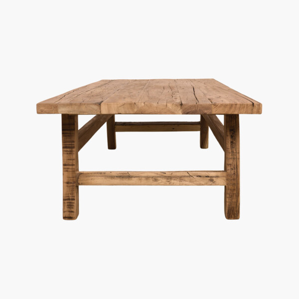 TAFA00004_3 Farmwood rechthoekige houten salontafel 140 cm