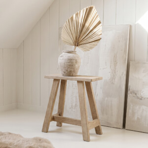 BEBE00020_80 Smal Beachwood bankje van mangohout 45 x 20 x 50 cm