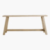 BEBE00022_2 Beachwood smal bankje - 115 cm