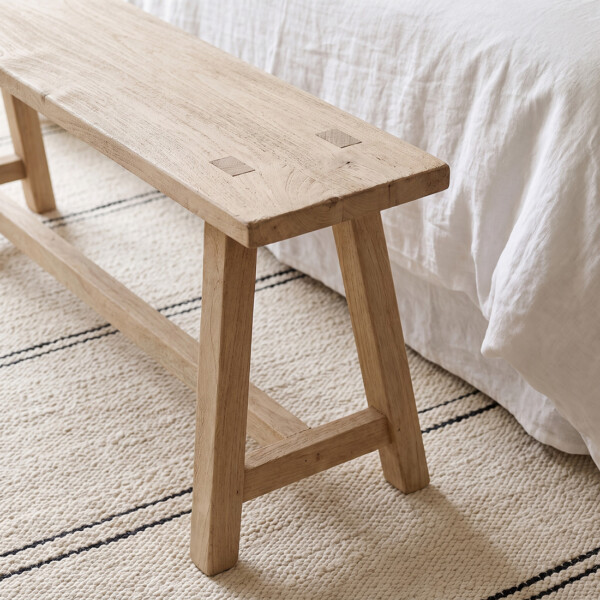 BEBE00022_44 Beachwood smal bankje - 115 cm