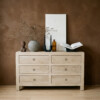 CLBE00030_52 Beachwood mangohouten ladekast - 6 lades