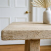 Beachwood mangohouten sidetable 85 cm